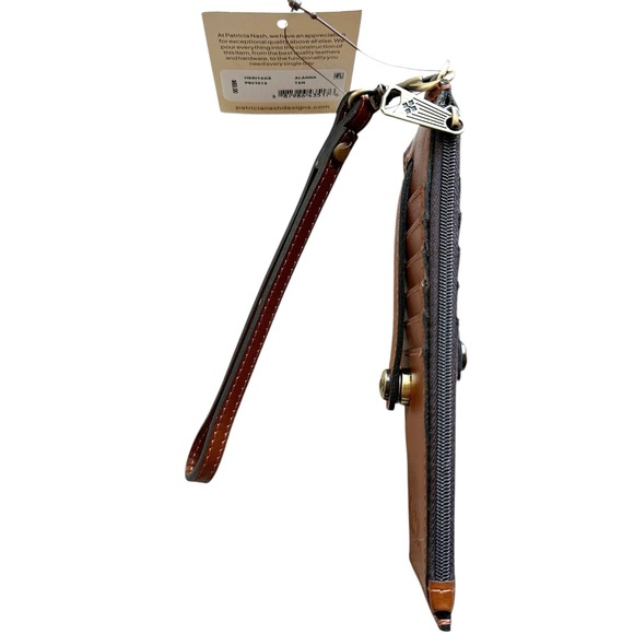 Patricia Nash Leather Alanna Wristlet Wallet - Picture 3 of 6